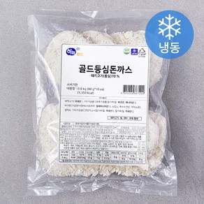 하늘푸드 골드등심 돈까스 10개입 (냉동), 800g, 1개