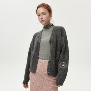 오앨 여성용 MOHAIR WOOL BAMBI 가디건