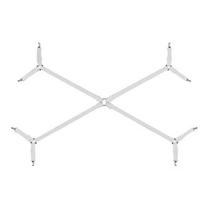 침대시트 고정집게 4방향, 화이트, 1개