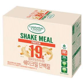 컴포트잇츠이너프 쉐이크밀 단백질 10p, 500g, 1개
