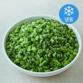 청피망 다이스 (냉동), 1개, 1kg