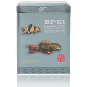 오션프리 프로 와퍼 바닥층 관상어 사료 BF-G1, 120g, 1개