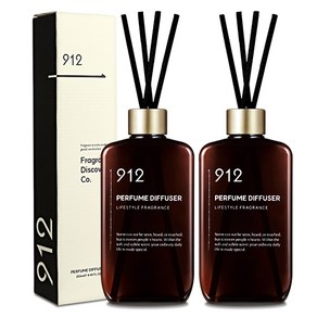 912 퍼퓸 디퓨저 힐 우드 2p + 리드스틱 8p, 250ml, 1세트