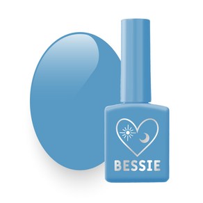 BESSIE 헬로키치 컬러 젤네일 11ml, B15 Play Blue, 1개