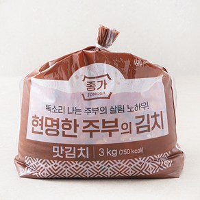 대상 종가 현명한 주부의 맛김치