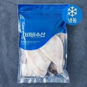 비비수산 깔끔하게 손질된 가자미 (냉동)