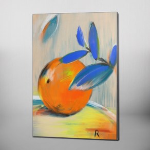 RYMD Orange Painting 인테리어 액자