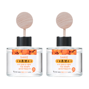 제로캔들 차량용 디퓨저 100ml, 사케, 2개