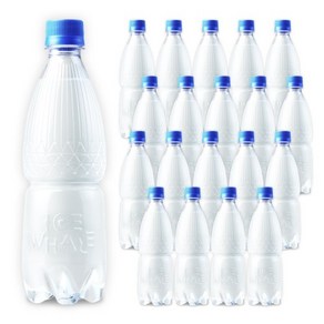 광동제약 아이스웨일 플레인 제로 탄산수, 500ml, 20개