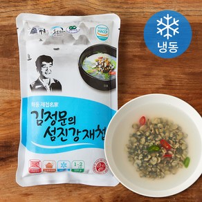 김정문 하동 재첩 섬진강 재첩국 1~2인분 (냉동), 500g, 1개