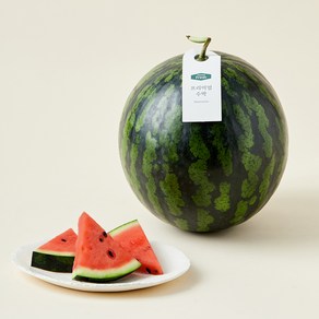 프리미엄 수박, 1개, 7kg 이상