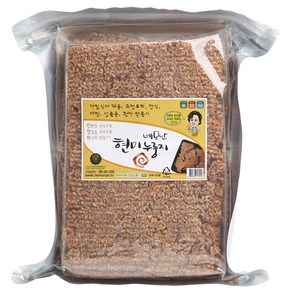 삿갓유통 네모난 현미 누룽지, 1kg, 1개