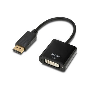 케이엘컴 DisPlayPort to DVI 컨버터 단방향