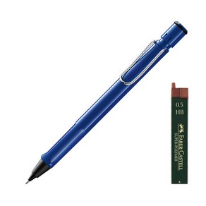 LAMY 사파리 샤프 114블루 + 샤프심 HB 랜덤발송 + 리플렛 + 케이스