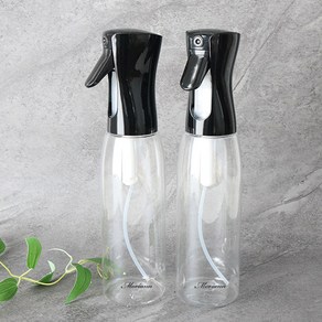 모리앤 압축 안개스프레이 대용량 분무기 500ml, 2개, 블랙투명