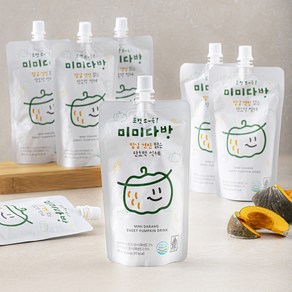 미미다방 단호박 식혜, 180ml, 7입