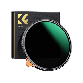 케이앤에프컨셉 NANO-X 블랙미스트 1 / 4 + 가변 ND2-ND400 2 in 1 렌즈필터 8K AGC Glass 77mm