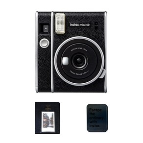 인스탁스 미니 40 즉석카메라 instax mini 40 + 2단 앨범 +틴케이스 세트