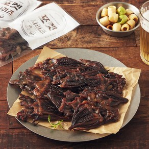 한봉씩 개별 포장된 통다리 꽃징어, 1개, 120g(6미)