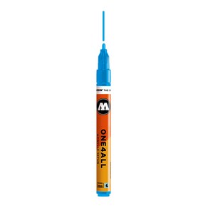 모로토우 원포올 아크릴마카 2mm 127HS 161 shock blue middle, 1색, 1개