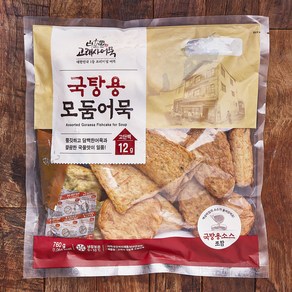 고래사어묵 국탕용 모둠어묵, 760g, 1개