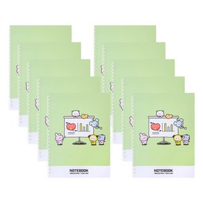 BT21 미니니 중고생 스프링노트 7mm