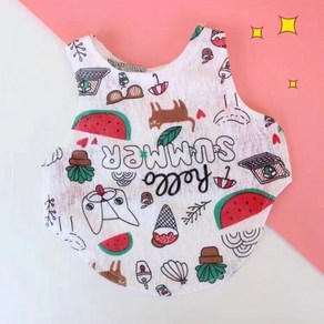 요런개 반려동물 통기성 자외선 차단 옷, NO 04 아이스크림, 1개