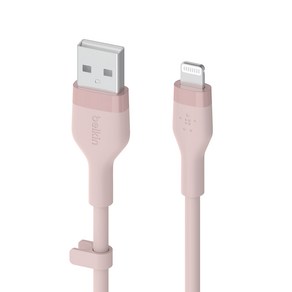 벨킨 플렉스 USB A-라이트닝 아이폰 고속 충전 케이블 CAA008bt1M