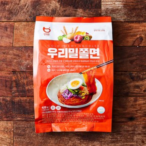 생채움 우리밀쫄면, 420g, 1개