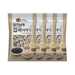 찰진남매 잡곡이야기 찰진혼합 7곡, 500g, 4개