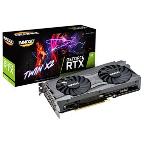 INNO3D 지포스 RTX 3070 D6 TWIN X2 그래픽카드 8GB