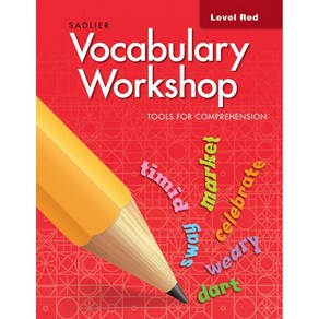 Vocabulary Workshop Tools for Comprehension Red