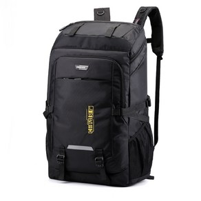 XINBISHENG BAGnBAGs 점보 사이즈 백팩 60L, 블랙