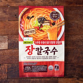 칠갑농산 장칼국수, 432g, 1개