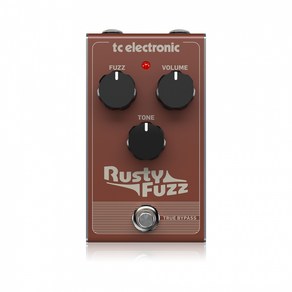 TC일렉트로닉 실리콘 기반 트랜지스터 퍼즈 페달 기타 이펙터, RUSTY FUZZ, 혼합색상, 1개