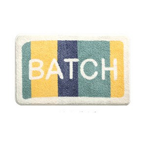 더플로우 다양한 패턴 부드러운 욕실 주방 바닥 매트, BATCH