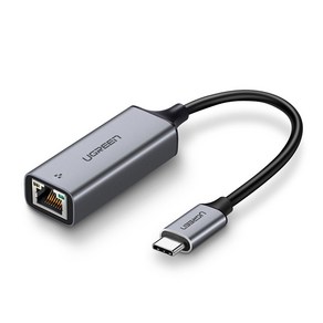 유그린 프리미엄 USB C타입 기가 랜카드 젠더, U-50737