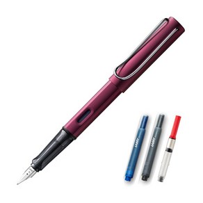 LAMY 알스타 만년필 컨버터세트, EF, 029-black puple