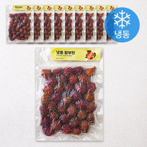 이안 람부탄 (냉동), 1kg, 10개