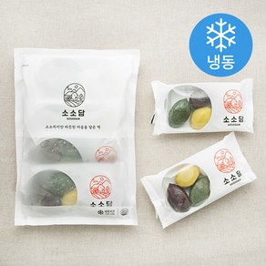 소소담 깨송편 4개입 (냉동), 400g, 1개