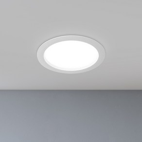 원하 DS 라늄 다운라이트 LED 플리커프리 20.3cm 30W, 화이트(무광) + 주광색, 1개