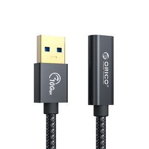 오리코 USB A to C타입 케이블 연장선 USB3.1 Gen2 10Gbps ACF31-03