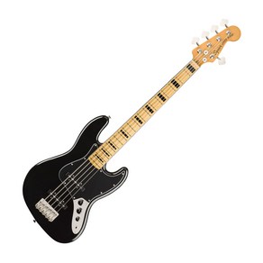 스콰이어 Classic Vibe 70s Jazz Bass 기타 V MN, BLACK, 037-4550-506, 1개