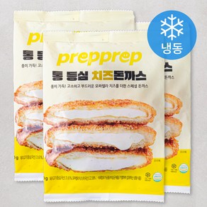 프렙프렙 통 등심 치즈 돈까스 (냉동)