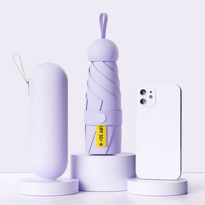 준성 초경량 머쉬룸 5단 암막 우양산 자외선 UV 차단 + 파우치 세트