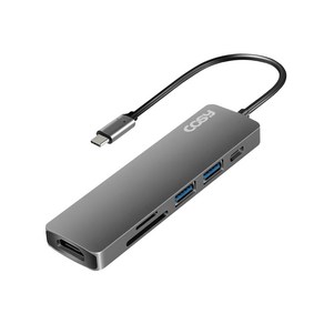 코시 타입C 멀티 HDMI USB3.0 PD충전 USB허브 DS4012UHC