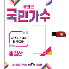 내일은 국민가수 총결산, 1USB