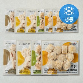 네네치킨 네꼬닭 통통 닭가슴살 오리지널 100g x 2개 + 청양고추 100g x 2개 + 콘옥수수 100g x 3개 + 치즈 100g x 3개 세트 (냉동)