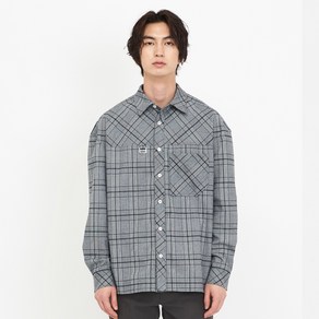 SYNC 남성용 PLAID CHECK SHIRT