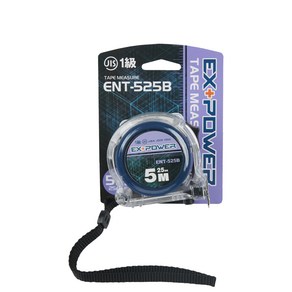 이엑스파워 컬러누드줄자 5m x 25mm ENT-525B, 1개